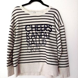 J. Crew "Cheers" Sweater